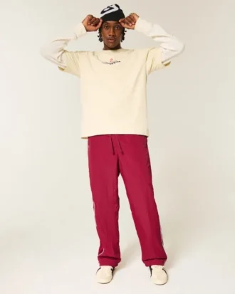 Baggy träningsbyxor