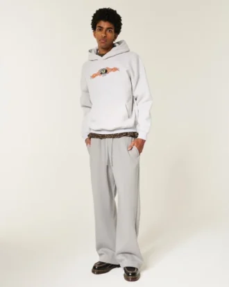 Bakficka Los Angeles-tryck Superbaggy sweatpants