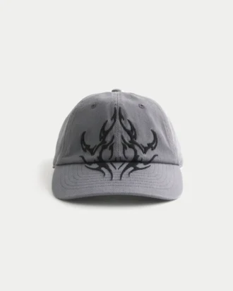 Baseballkeps med tatueringsbroderi