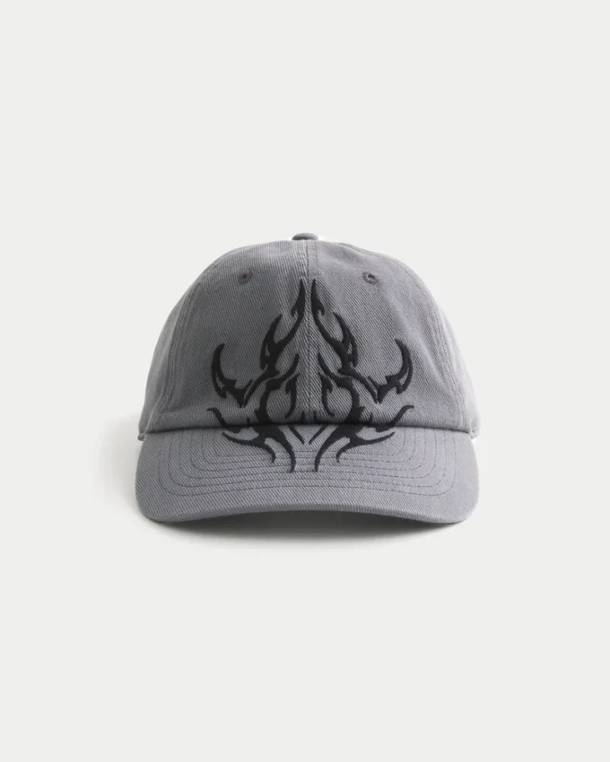 Baseballkeps med tatueringsbroderi