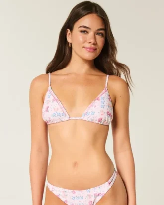 Bikini-top med dekorativa trianglar
