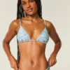 Bikini-top med dekorativa trianglar