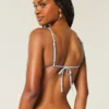 Bikini-top med dekorativa trianglar
