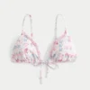 Bikini-top med dekorativa trianglar
