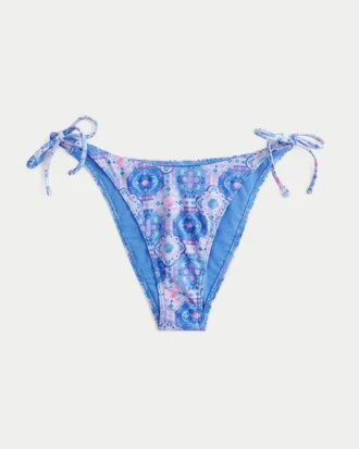 Bikinitrosa med knytband i sidan