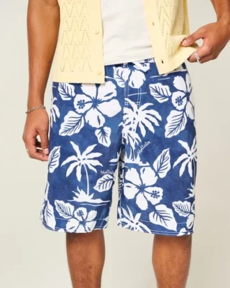 Boardshorts i knälängd Boardshorts i knälängd