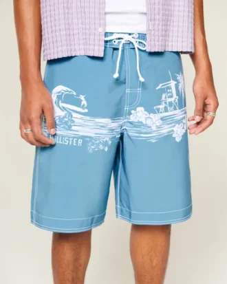 Boardshorts i knälängd Boardshorts i knälängd