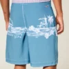 Boardshorts i knälängd