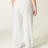 Bow Graphic Wide-Leg Sweatpants