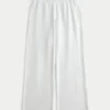Bow Graphic Wide-Leg Sweatpants