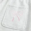 Bow Graphic Wide-Leg Sweatpants