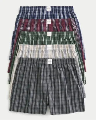 Boxershorts i bomull, 5-pack