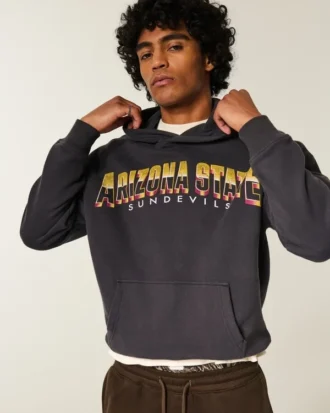 Boxig Arizona State University Sun Devils grafisk hoodie