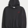 Boxig Dodge Challenger-hoodie med tryck Boxig Dodge Challenger-hoodie med tryck