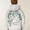 Boxig hoodie med dragkedja och Michigan State University Spartans-tryck Boxig hoodie med dragkedja och Michigan State University Spartans-tryck
