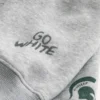 Boxig hoodie med dragkedja och Michigan State University Spartans-tryck Boxig hoodie med dragkedja och Michigan State University Spartans-tryck