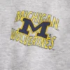 Boxig hoodie med dragkedja och tryck från University of Michigan Wolverines Boxig hoodie med dragkedja och tryck från University of Michigan Wolverines