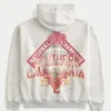 Boxig hoodie med dragkedja och tryck från University of Southern California Trojans Boxig hoodie med dragkedja och tryck från University of Southern California Trojans