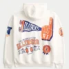 Boxig hoodie med Fighting Illini-motiv från University of Illinois Boxig hoodie med Fighting Illini-motiv från University of Illinois