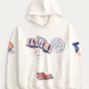 Boxig hoodie med Fighting Illini-motiv från University of Illinois Boxig hoodie med Fighting Illini-motiv från University of Illinois