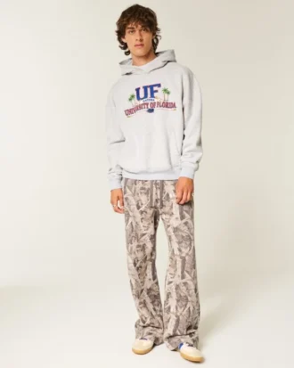 Boxig hoodie med tryck från University of Florida Gators