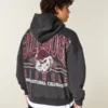 Boxig hoodie med tryck från University of Georgia Bulldogs Boxig hoodie med tryck från University of Georgia Bulldogs
