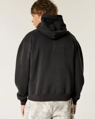 Boxig hoodie med tryck från University of Georgia Bulldogs