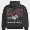 Boxig hoodie med tryck från University of Georgia Bulldogs Boxig hoodie med tryck från University of Georgia Bulldogs