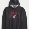 Boxig hoodie med tryck från University of Georgia Bulldogs Boxig hoodie med tryck från University of Georgia Bulldogs