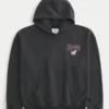 Boxig hoodie med tryck från University of Georgia Bulldogs Boxig hoodie med tryck från University of Georgia Bulldogs