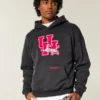 Boxig hoodie med University of Houston Cougars-grafik Boxig hoodie med University of Houston Cougars-grafik