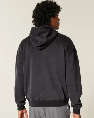 Boxig hoodie med University of Houston Cougars-grafik