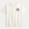 Boxig, kraftig Dodge Challenger SRT Hellcat-T-shirt med tryck