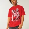 Boxig NC State Wolfpack-T-shirt med tryck