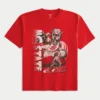 Boxig NC State Wolfpack-T-shirt med tryck