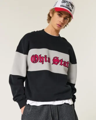 Boxig Ohio State-grafik-tröja