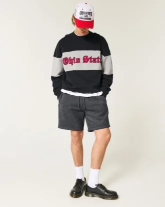 Boxig Ohio State-grafik-tröja