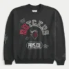 Boxig Rutgers University Scarlet Knights grafisk tröja med rund hals Boxig Rutgers University Scarlet Knights grafisk tröja med rund hals