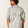 Boxig, tung T-shirt med mikro-logo och rund halsringning