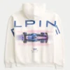 Boxy BWT Alpine Formula One Team grafisk hoodie Boxy BWT Alpine Formula One Team grafisk hoodie