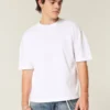 Boxy Crop Heavyweight Crew T-shirt
