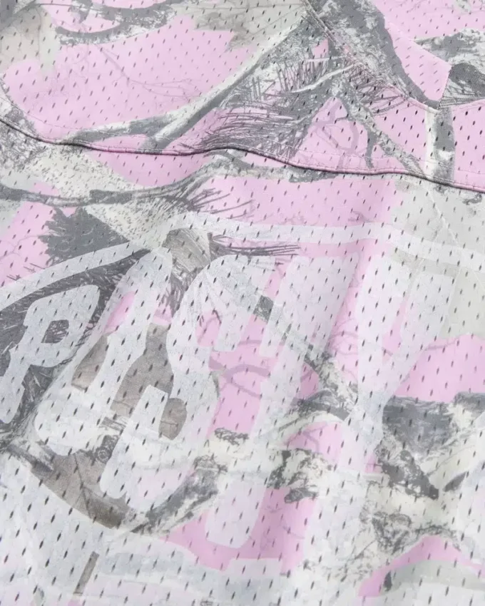 Boxy Crop Posty Co. Grafisk jersey