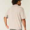 Boxy Crop Washed Polo Boxy Crop Washed Polo