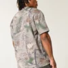 Boxy Heavyweight Camo Crew T-shirt