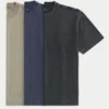 Boxy Heavyweight Washed Crew T-shirt 3-pack