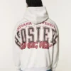 Boxy Indiana University Hoosiers grafisk hoodie Boxy Indiana University Hoosiers grafisk hoodie