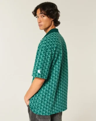 Boxy Michigan State University Spartans grafisk polo