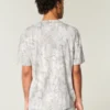 Boxy New York University Graphic Camo Tee Boxy New York University Graphic Camo Tee