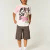 Boxy Ohio State Buckeyes Graphic Tee Boxy Ohio State Buckeyes Graphic Tee