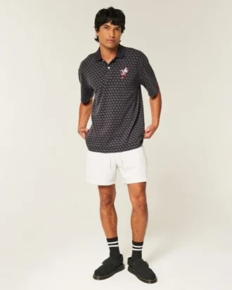 Boxy Ohio State University Buckeyes grafisk polo